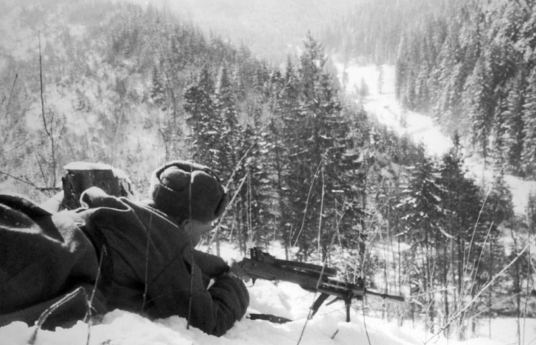 The DP-27 or DP-28 machine gun
