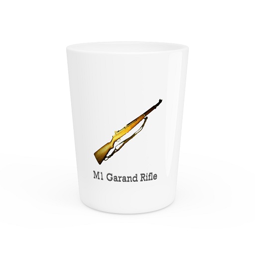M1 Garand Rifle Shot Glass